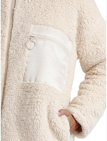 Peignoir doux et chaud à manches longues pour femme ADMAS HOME