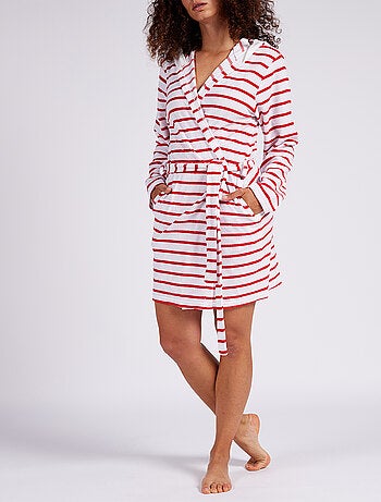 Peignoir EAU SALEE rouge - MELISSA BROWN