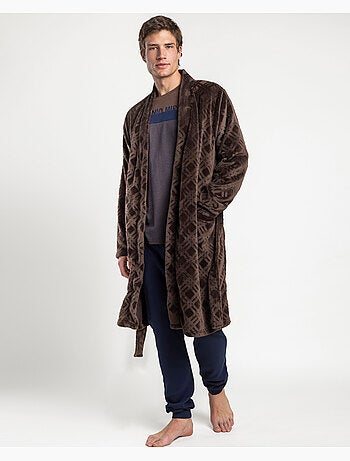 Peignoir élégant chaud à manches longues pour homme ANTONIO MIRO