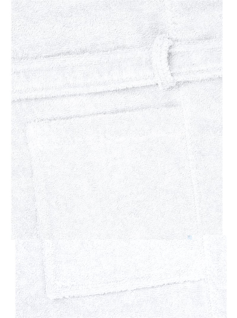 Peignoir en coton Collection Lilas Blanc - Kiabi