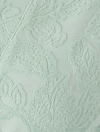 Peignoir en éponge jacquard - Damart