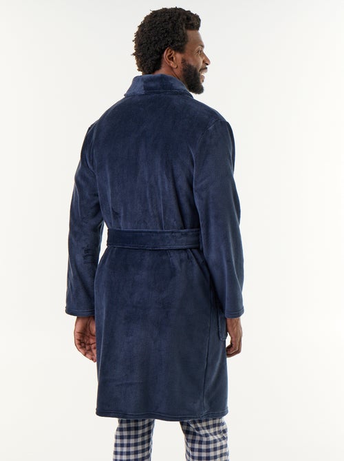 Peignoir en polaire avec ceinture - Kiabi Peignoir en polaire avec ceinture - Kiabi
