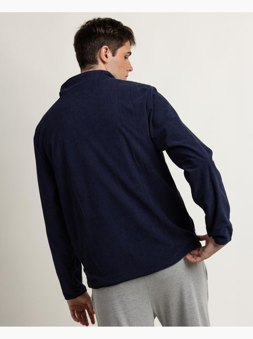 Peignoir en velours côtelé à manches longues pour homme NEW PLAN - Kiabi Peignoir en velours côtelé à manches longues pour homme NEW PLAN - Kiabi