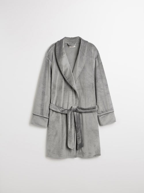 Peignoir en velours, MO Fashion - Kiabi