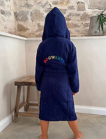 Peignoir enfant 100% coton, HARRY POTTER BLASON