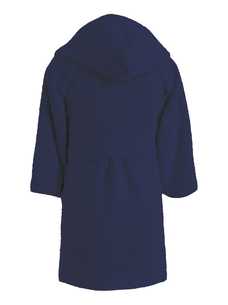 Peignoir enfant 100% coton, OM 1993 Bleu marine - Kiabi