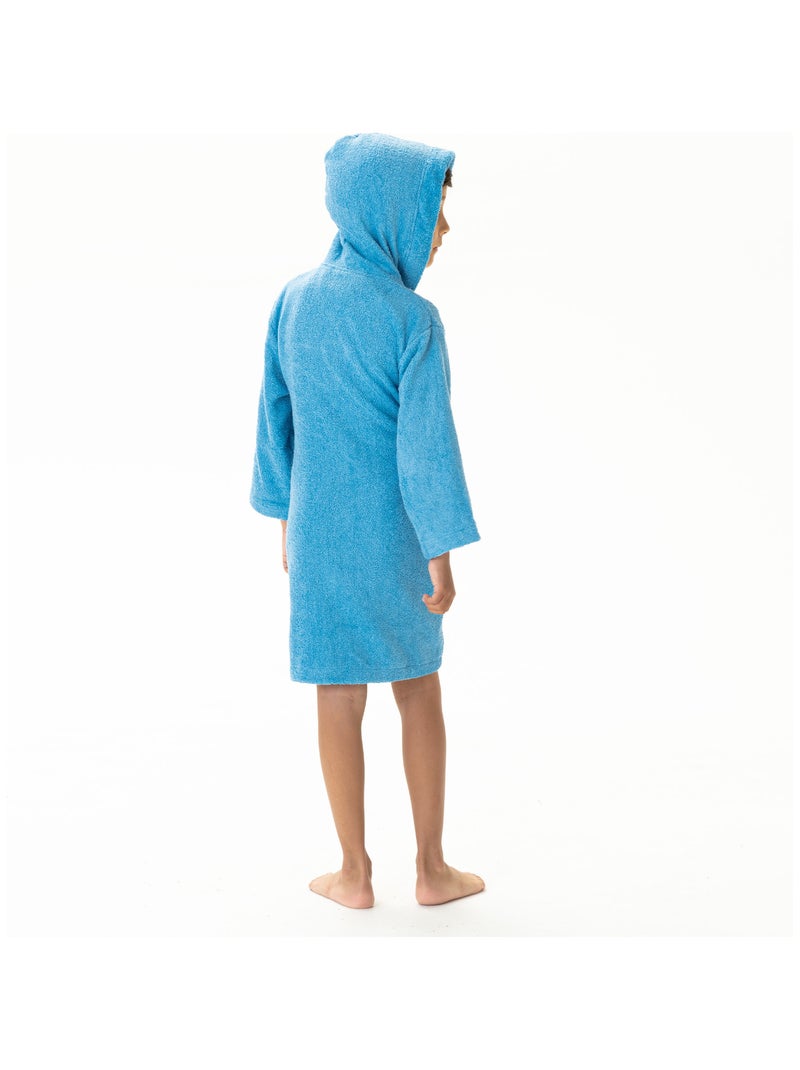 Peignoir enfant à capuche 100% coton, PAT PATROUILLE TEAM