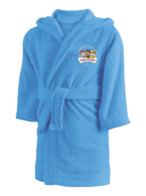 Peignoir enfant à capuche 100% coton, PAT PATROUILLE TEAM - Kiabi