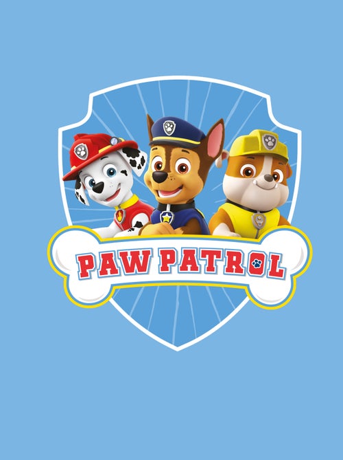 Peignoir enfant à capuche 100% coton, PAT PATROUILLE TEAM - Kiabi