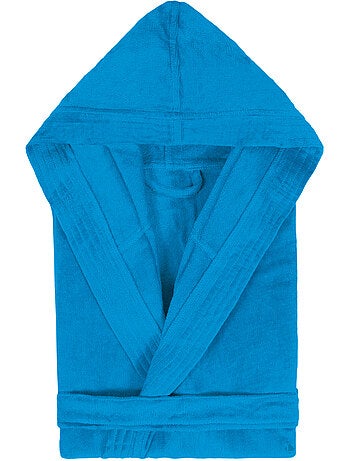 Peignoir enfant à capuche COOL en velours