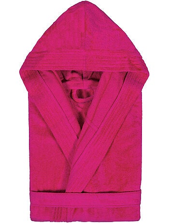 Peignoir enfant à capuche COOL en velours