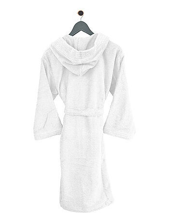 Peignoir enfant à capuche PURE