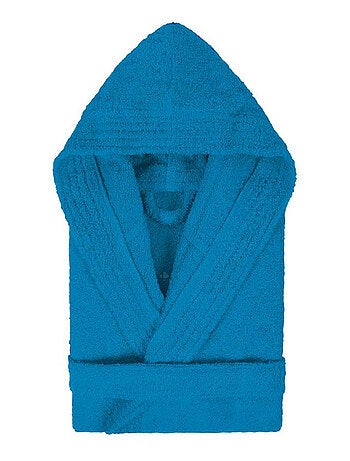 Peignoir enfant à capuche PURE