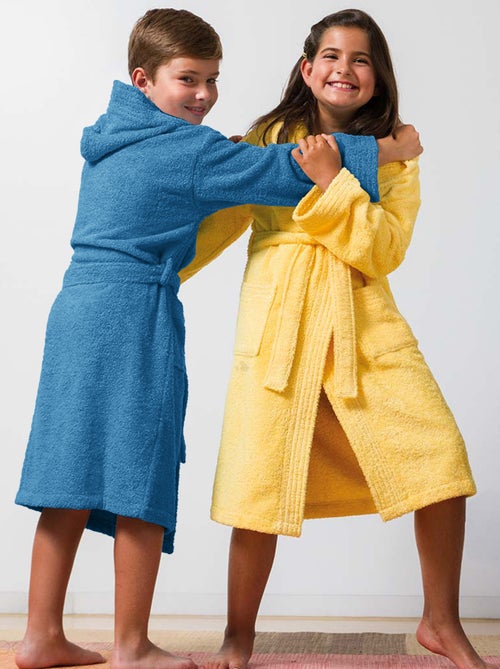 Peignoir enfant à capuche PURE - Kiabi Peignoir enfant à capuche PURE - Kiabi
