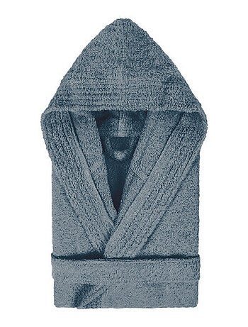 Peignoir enfant à capuche PURE