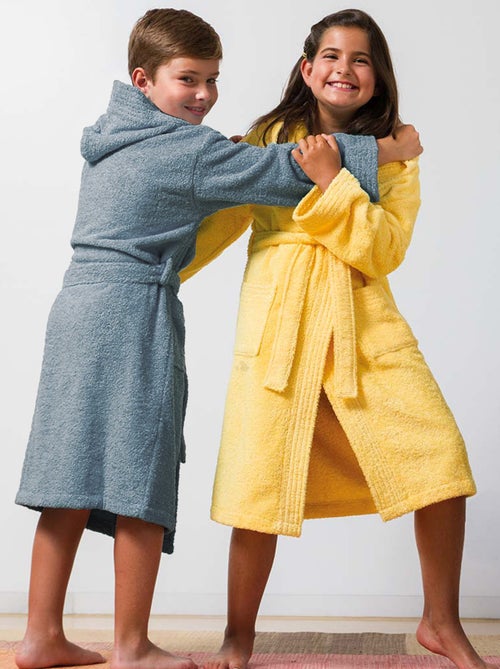 Peignoir enfant à capuche PURE - Kiabi Peignoir enfant à capuche PURE - Kiabi