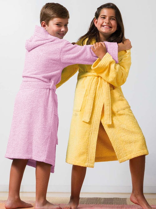Peignoir enfant à capuche PURE - Kiabi Peignoir enfant à capuche PURE - Kiabi