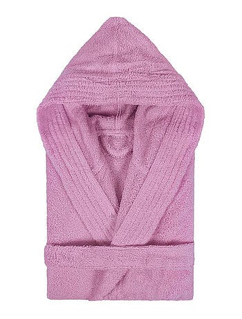 Peignoir enfant à capuche PURE