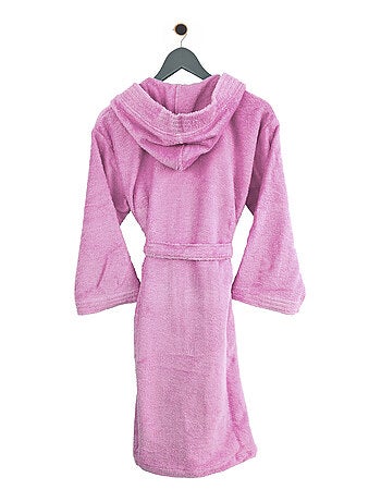 Peignoir enfant à capuche PURE