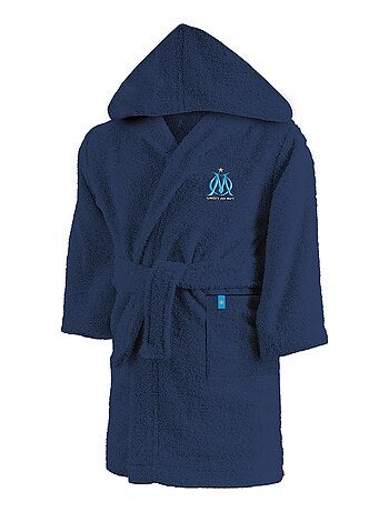 Peignoir enfant brodé 100% coton, OM RUBAN
