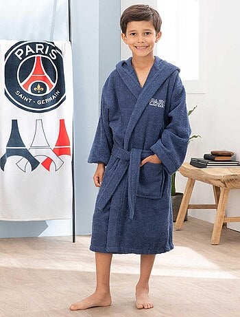 Peignoir enfant brodé 100% coton, PSG PARISIAN