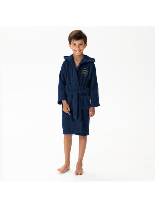 Peignoir enfant brodé 100% coton, PSG VAINQUEURS - Kiabi Peignoir enfant brodé 100% coton, PSG VAINQUEURS - Kiabi