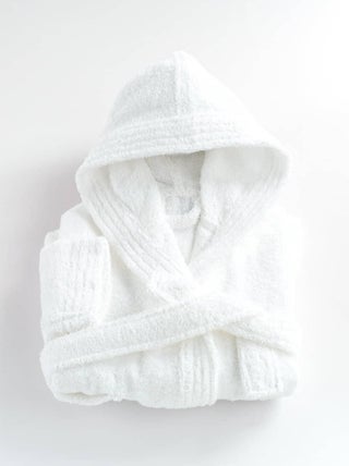 Peignoir enfant capuche en coton bouclette éponge COCOON