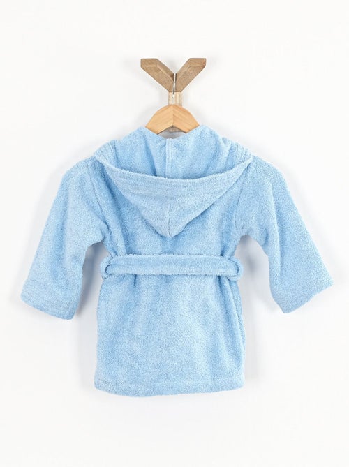 Peignoir enfant capuche en coton bouclette éponge COCOON - Kiabi