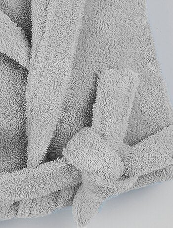 Peignoir enfant capuche en coton bouclette éponge COCOON