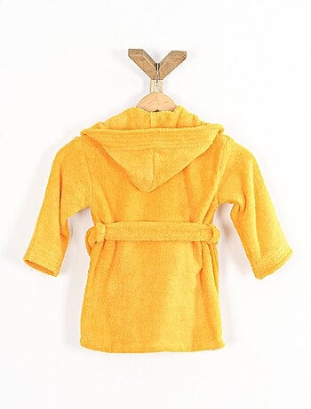Peignoir enfant capuche en coton bouclette éponge COCOON