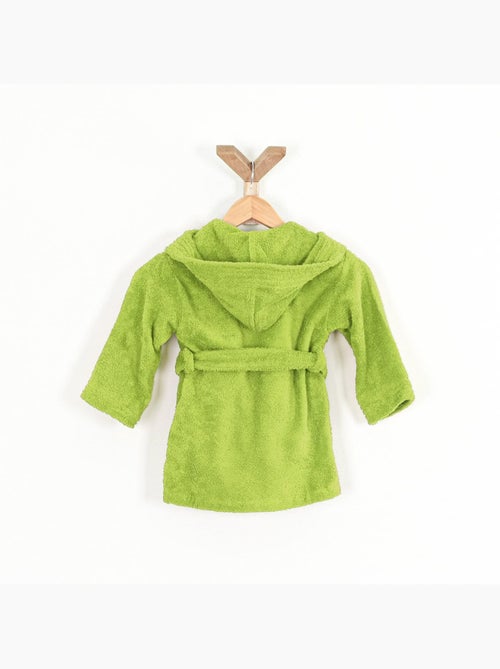 Peignoir enfant capuche en coton bouclette éponge COCOON - Kiabi