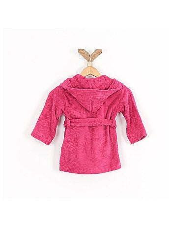 Peignoir enfant capuche en coton bouclette éponge COCOON