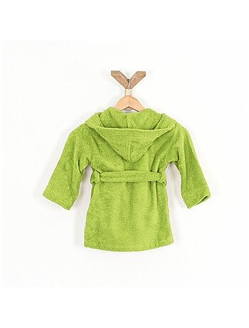 Peignoir enfant capuche en coton bouclette éponge COCOON