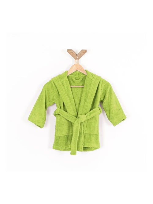 Peignoir enfant capuche en coton bouclette éponge COCOON - Kiabi