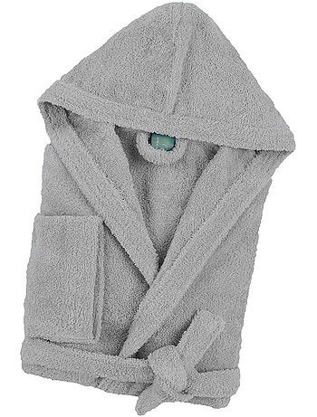 Peignoir enfant capuche en coton bouclette ?ponge COCOON