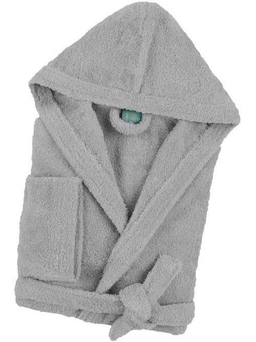 Peignoir enfant capuche en coton bouclette ?ponge COCOON - Kiabi Peignoir enfant capuche en coton bouclette ?ponge COCOON - Kiabi