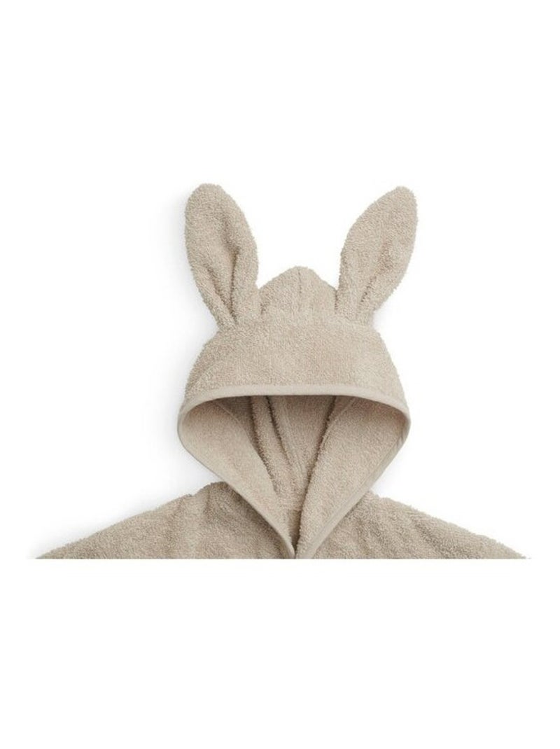 Peignoir enfant en coton Jollein Beige - Kiabi