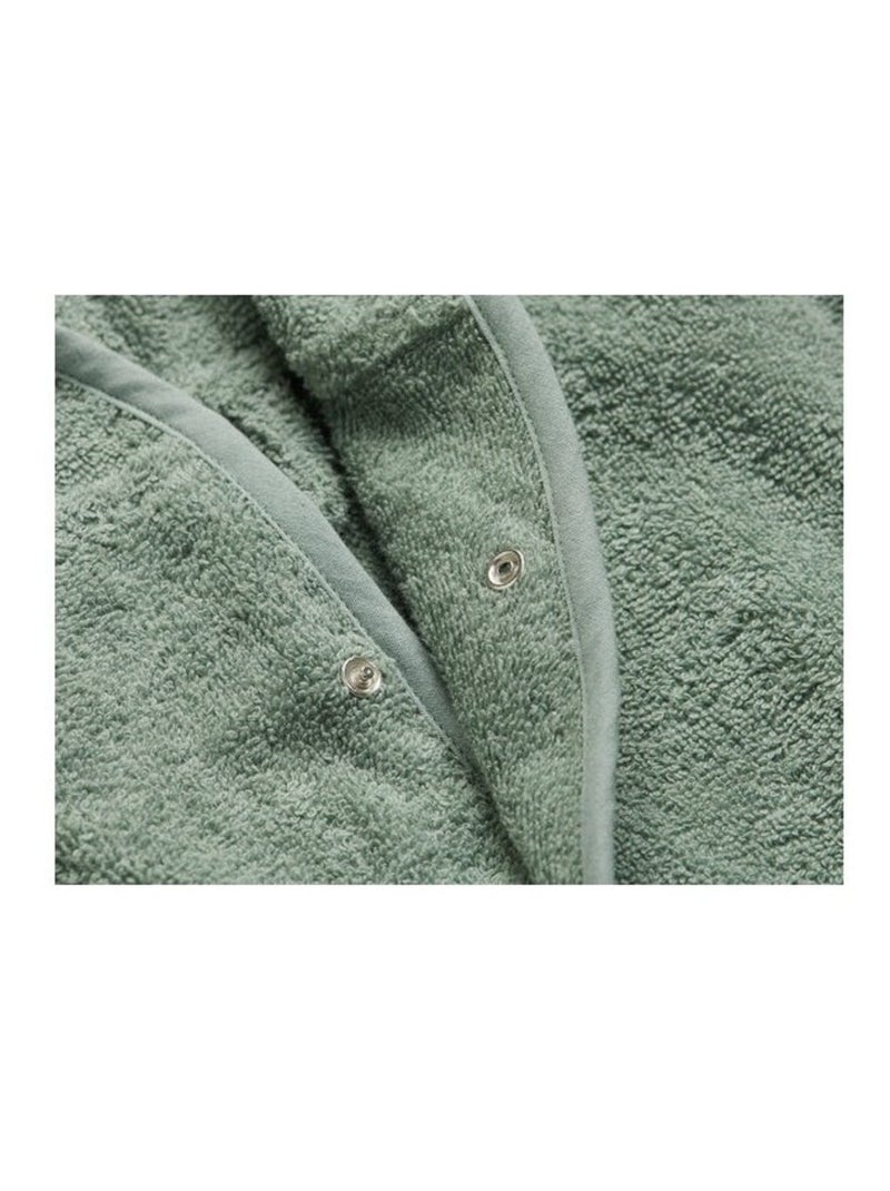 Peignoir enfant en coton Jollein Vert - Kiabi