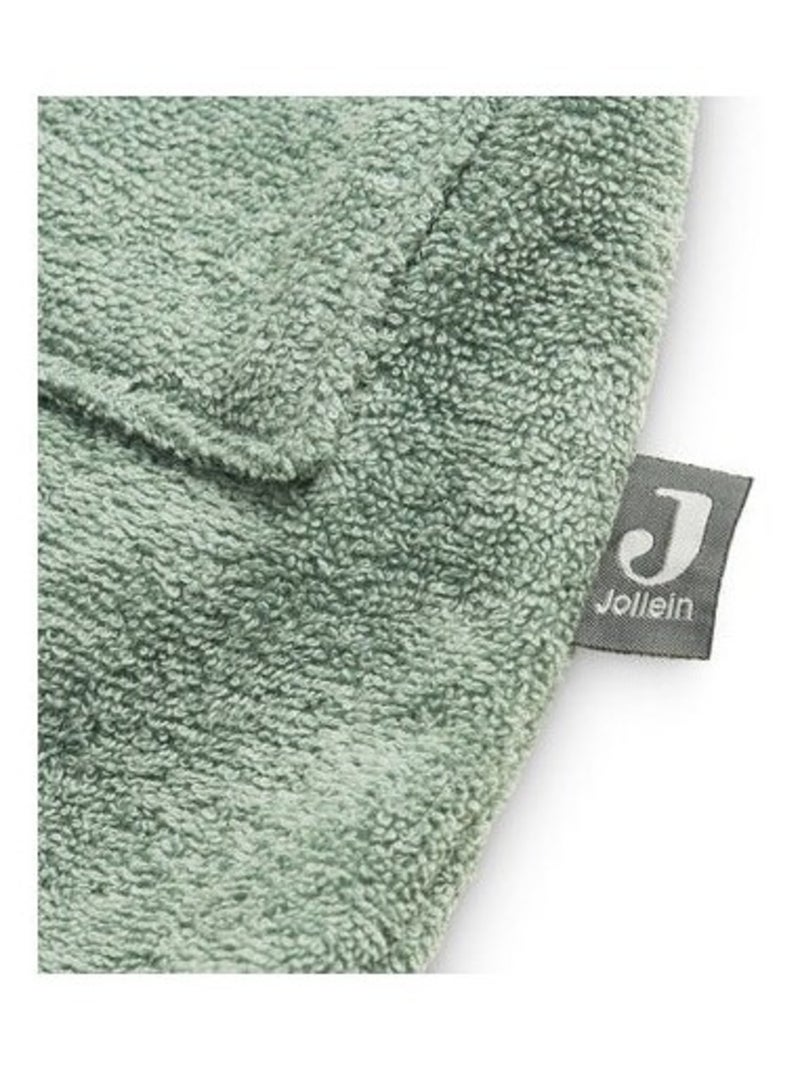 Peignoir enfant en coton Jollein Vert - Kiabi