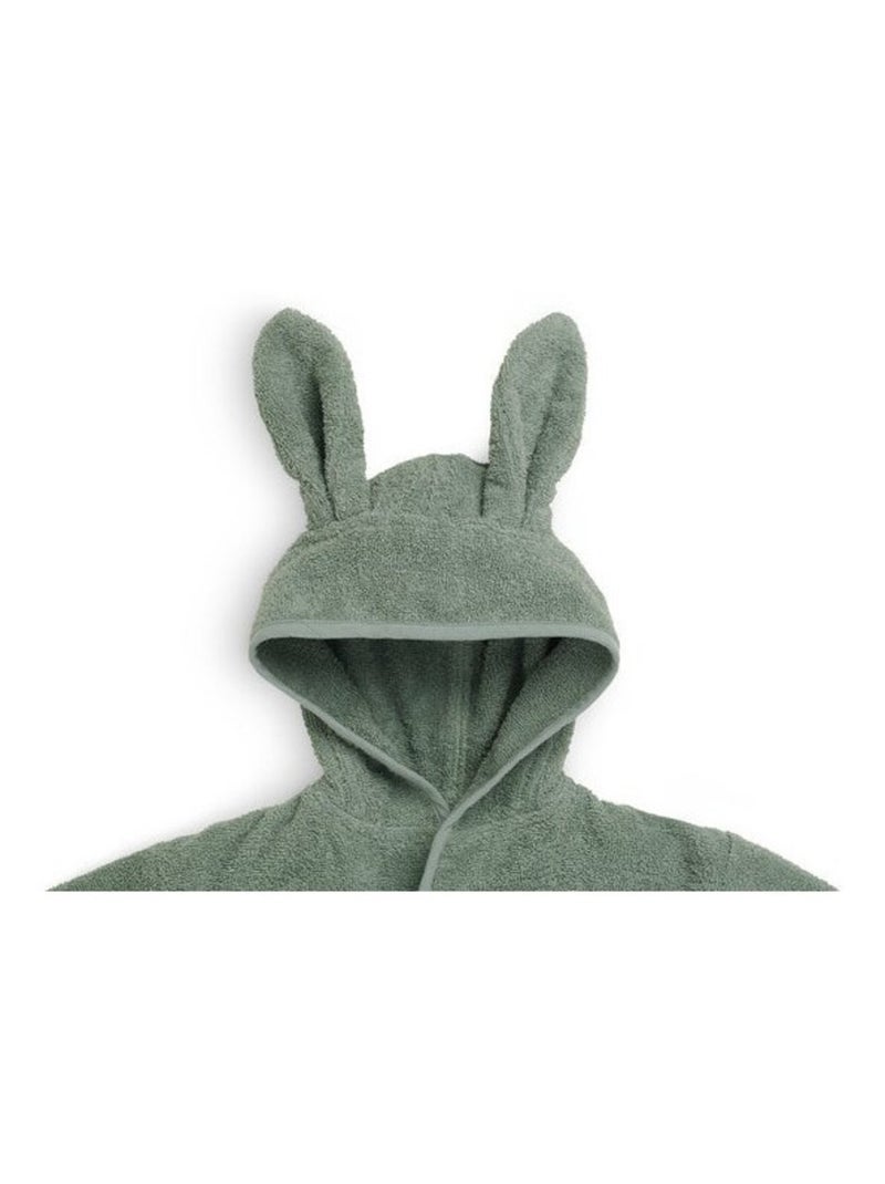 Peignoir enfant en coton Jollein Vert - Kiabi