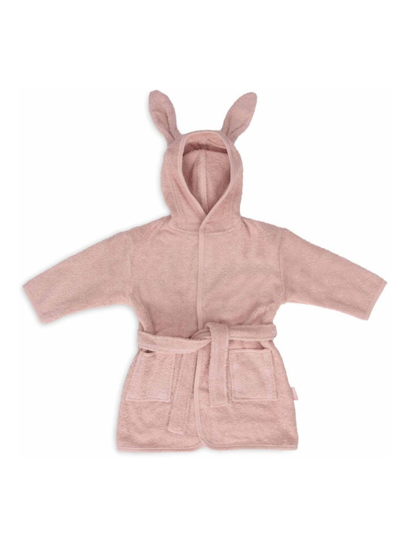 Peignoir enfant en coton Rose - Kiabi