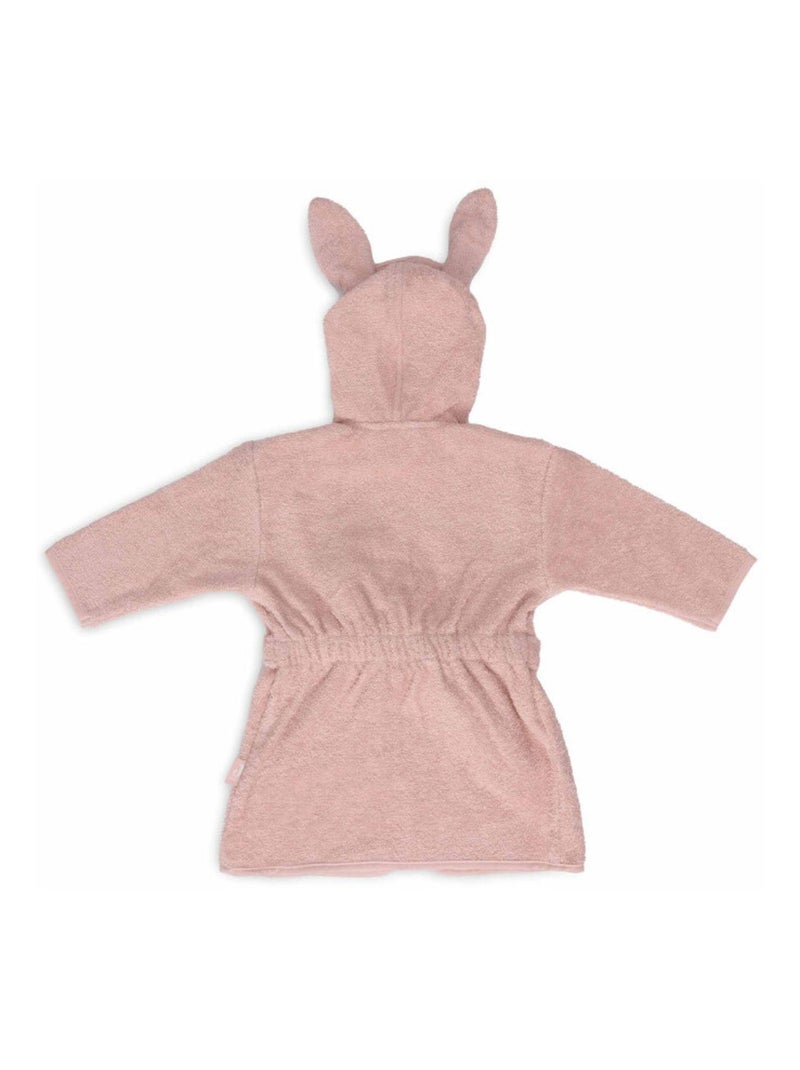 Peignoir enfant en coton Rose - Kiabi