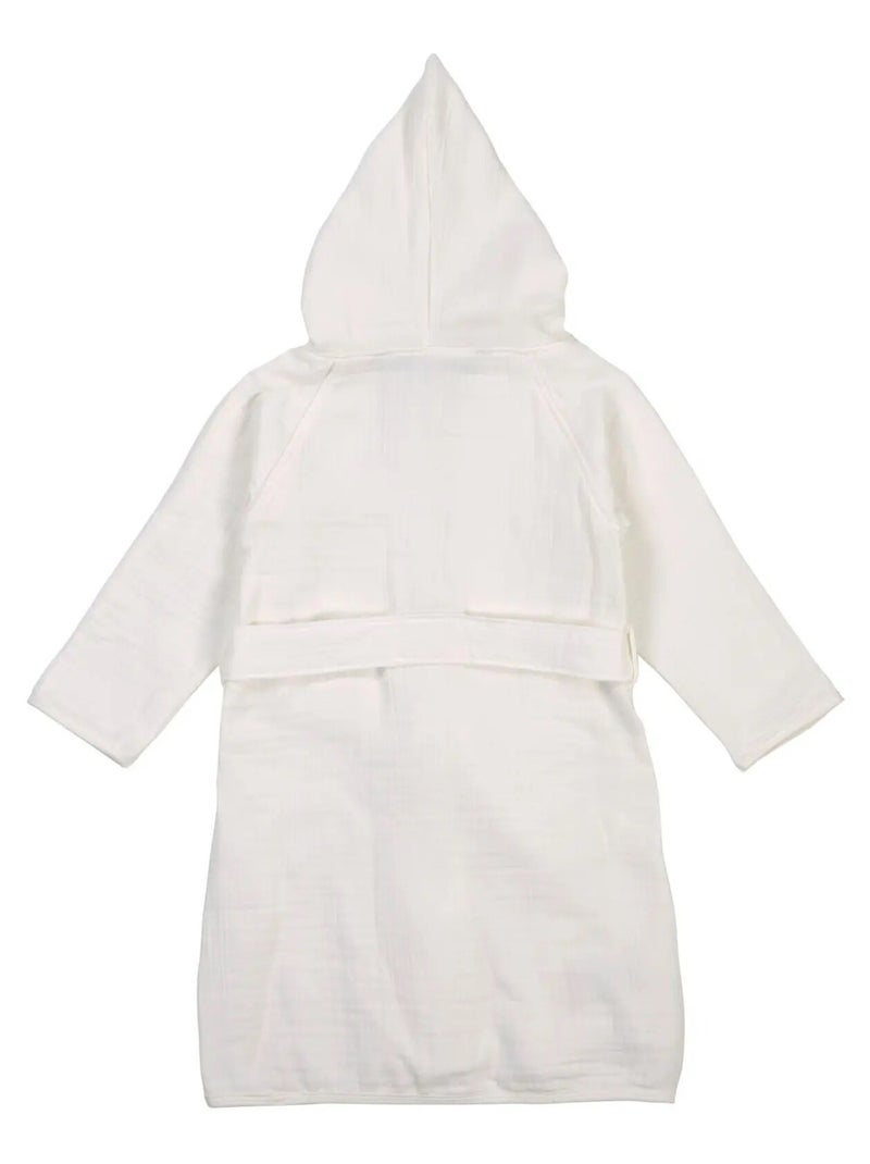 Peignoir enfant Gaze de coton PROMO LINGE Blanc - Kiabi