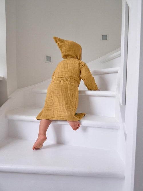 Peignoir enfant Gaze de coton PROMO LINGE - Kiabi Peignoir enfant Gaze de coton PROMO LINGE - Kiabi
