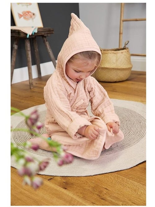 Peignoir enfant Gaze de coton PROMO LINGE - Kiabi