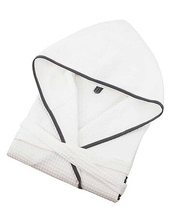 Peignoir enfant mixte en coton nid d'abeille JADOU