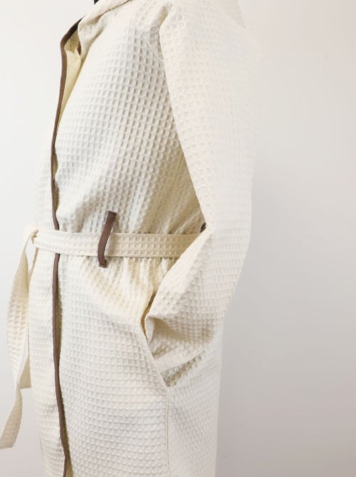 Peignoir enfant mixte en coton nid d'abeille JADOU - Kiabi