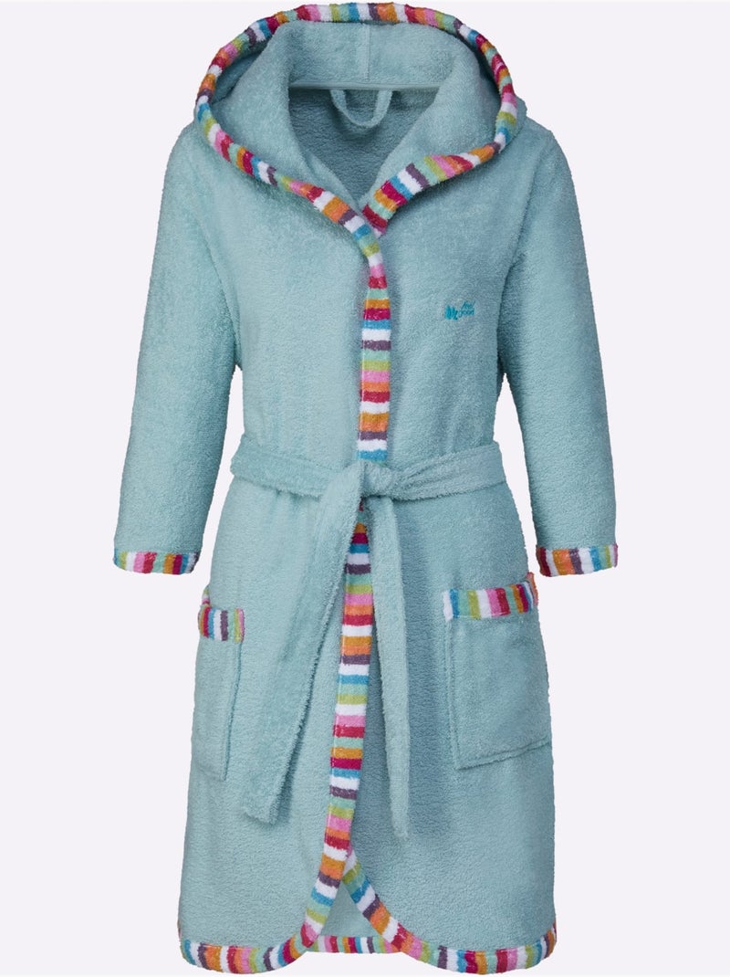 Peignoir éponge - Taille Standard - Witt Menthe - Kiabi