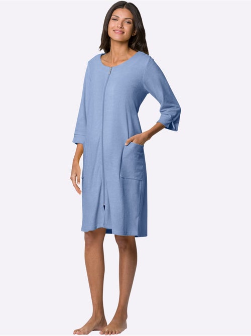 Peignoir éponge à Fibres Fines - Taille Standard - Moda Vilona - Kiabi