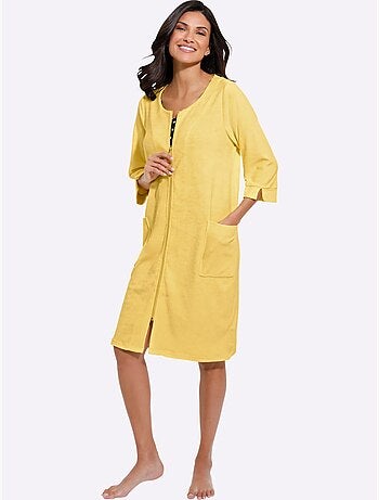 Peignoir éponge à Fibres Fines - Taille Standard - Moda Vilona